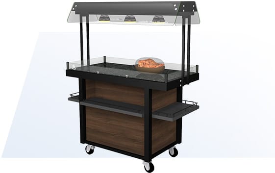Expositor mesa quente Saara baby