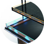 Borda Retroiluminada: Mesa Quente e Fria