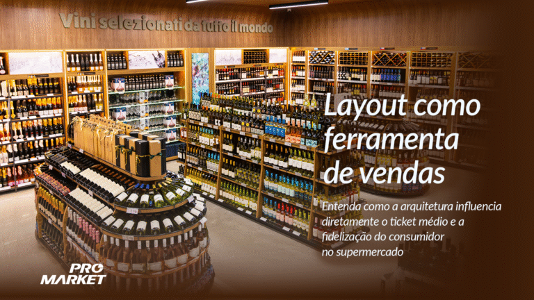 Como o layout enquanto ferramenta de vendas influencia diretamente o ticket médio e a fidelização do consumidor no supermercado