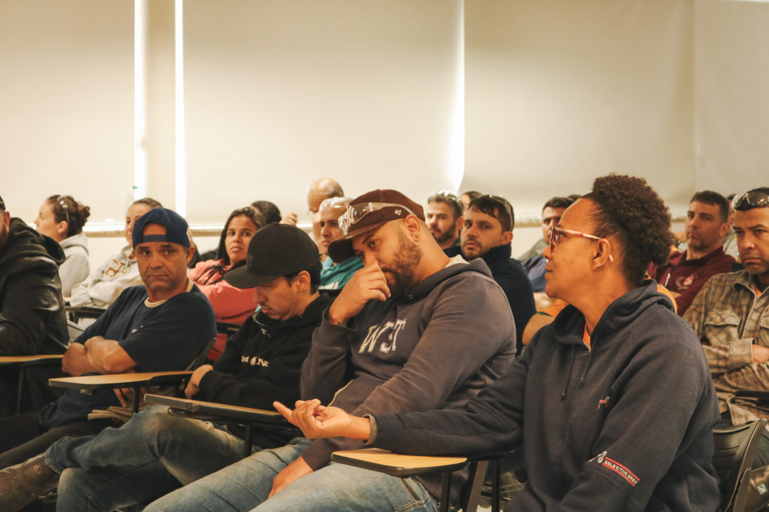 Colaboradores da ProMarket participando da palestra educativas na SIPAT 2026